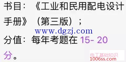 注册电气工程师考试内容知识点及分值